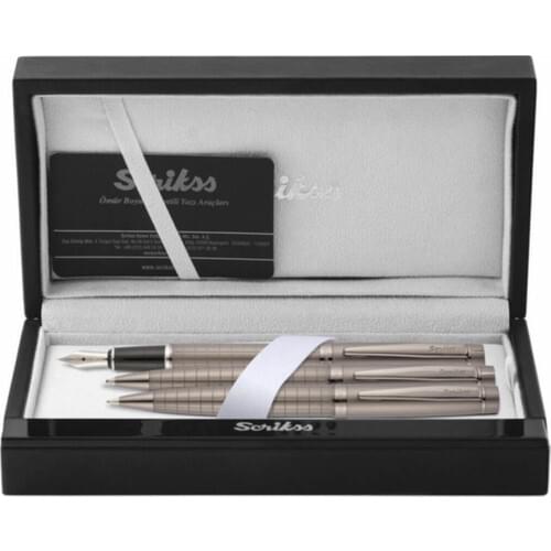 Scrikss D. Pen + Ball + Versatil 38 Carbon Gray