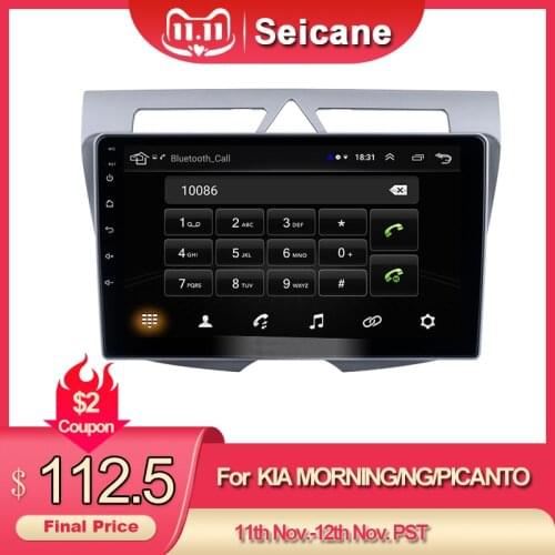 Harfey Car Multimedia player Android 9.1 GPS car radio HD Touchscreen 9 inch For 2008 KIA MORNING/NG/PICANTO