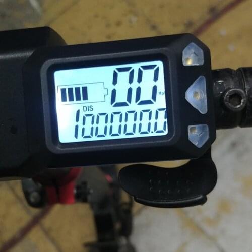 Mini Folding E-scooter Speedometer Odometer Indicator LCD Display Device for 5/5.5 Inches JACKHOT Carbon Fiber Electric Scooter