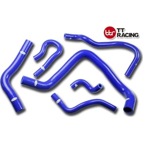 TT1304CBL - Silicone Radiator Hose Kit Honda Civic B-Series Type R DC2 EK4/9 B16A/B - Blue
