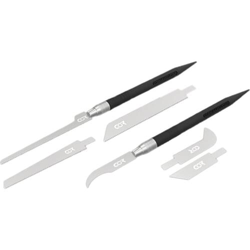 1set Model Making Tool Stainless Steel Mini Hand Saw Blade Cutting Carving Craft DIY Accessories