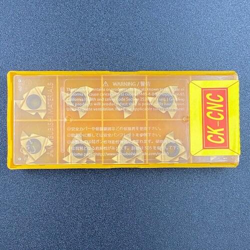 1.5-3.0mm 16ER AG55 BP010 55 ° threaded blade Cemented carbide NC blade 10pcs