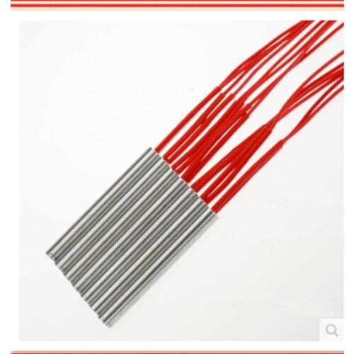 Free shipping 6*80mm Heater Length AC 220V 120W Electric Cartridge Heater Heating Element 10pcs