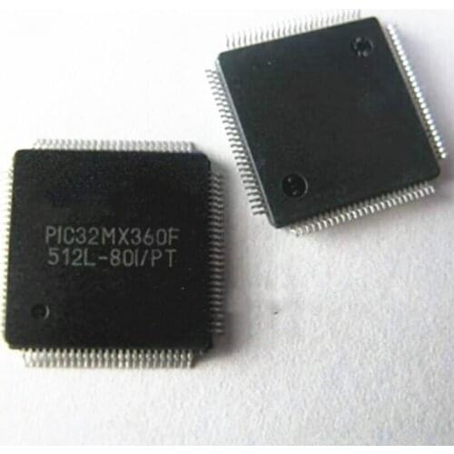 3PCS New PIC32MX360F QFP100