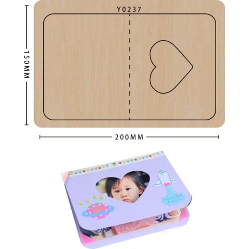 Wood moulds cutting dies Scrapbook DIY handmade crafts Making Decor Supplies Dies Template