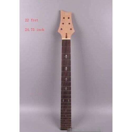 Electric guitar neck 22 Fret 24.75" Mahogany Truss Rod Fine guitar parts New