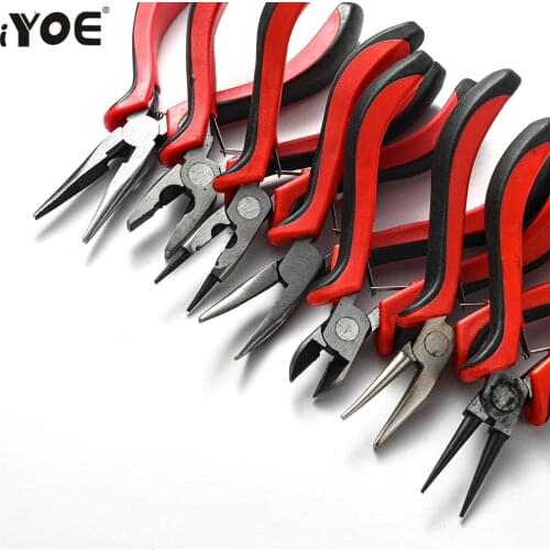 IYOE Round Nose End Cutting Jewelry Pliers Tool Equipment for Crafting Tools Beadwork Repair Beading Making Needlework DIY tool