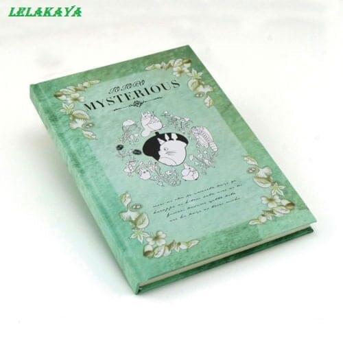 Lovely Cartoon Totoro Notebook Planner Journal Book Cute Kawaii Animal Action Figure Diary book Notepad School Office Stationery