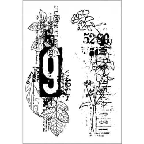 French Clear Stamp for Scrapbooking Transparent Silicone Rubber DIY Photo Album Decor 1804