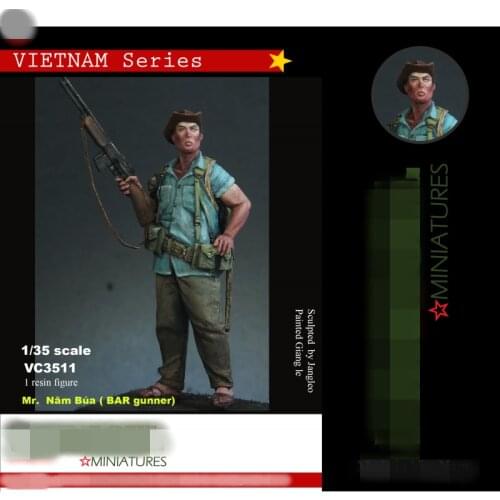 1/35 Resin Figure Model kits Unassambled Unpainted C661