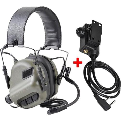 Tactical headset and PTT set M32 Mod3 upgrade headset communication headset