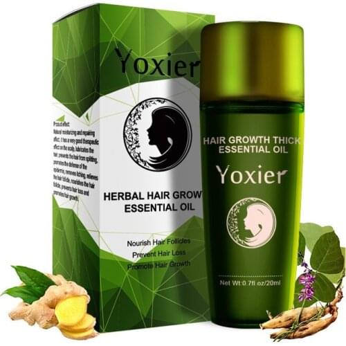 Herbal Hair Growth Essential Oil Shampoo hair care styling Hair Loss Product Thick Fast Repair Growing Treatment Liquid