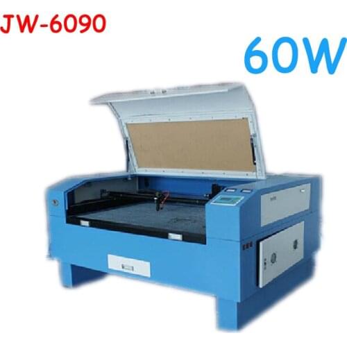 Version JW-6090 Laser Co2 60W out of CNC Laser Machine Laser Engraving Machine Cutting machine engraving speed 0-60000 mm/min