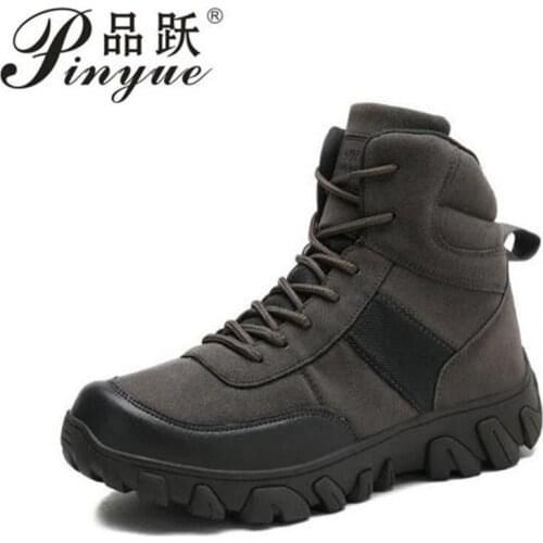 Spring Military Hiking Shoes Outdoor Combat Trekking Camping Climbing Comfortable Breathable Ultralight Non-slip Wearable Shoes