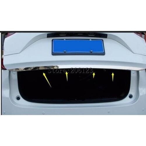 Tailgate Rear Door Bottom Cover Molding Trim Stainless Steel back door trim For mazda cx-5 2017 2018 Car Styling