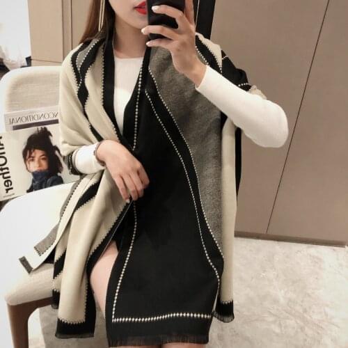 Womens Cashmere Scarf In Autumn and Winter. New Spring and Autumn Shawl Scarf. Keep Warm In Winter