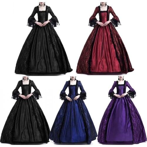 50s 60s Rockabilly Bow Party Dress Women Vintage Black Full Sleeve Dress Retro Lace Panel Corset Swing Dress Robe Vestidos Femme