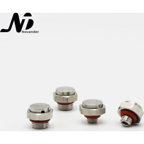 10 pcs M5*0.8 Waterproof Metal Screw Vent Plug SS304 M5x0.8 Stainless Steel Breathable Screw Vent Valve