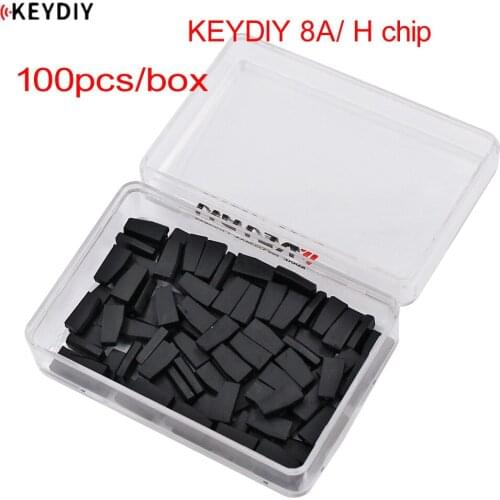 100pcs/box 2021 Newest KEYDIY chip 8A H transponder chip For Toyota copy H 8A for KD-X2 programmer