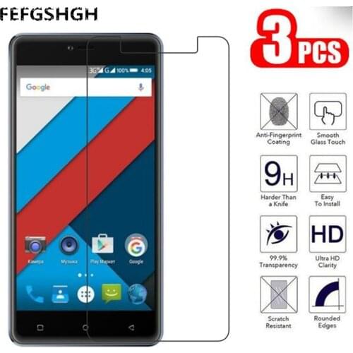 2.5D 9H Tempered Glass For Highscreen Power Rage Screen Protector Glass On The Highscreen Power Rage Protective Film Glass