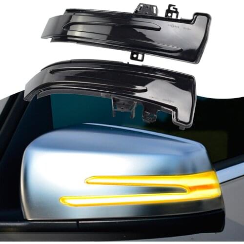 2pcs Dynamic Turn Signal Led Rearview Mirror Indicator Light For Mercedes Benz A B C E S CLA GLA CLS W176 W246 W204 W212 X156