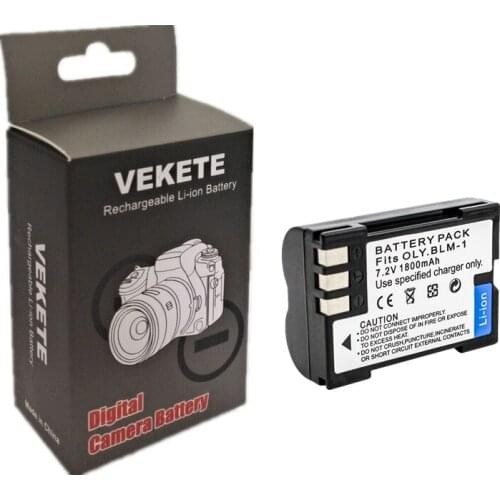 1800mAh PS-BLM1 BLM-1 BLM1 Camera Battery For Olympus C-5060 C-7070 C-8080 E-30 E-300 E-330 E-500 E-510 E-520 E3