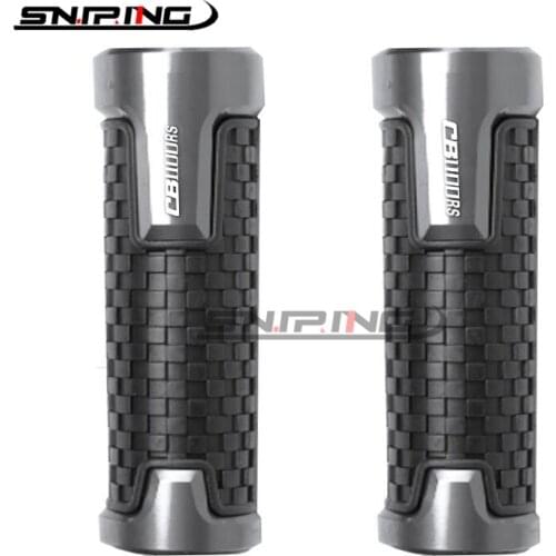 FOR HONDA CB1100RS CB1100 RS CB 1100R/S 22mm 7/8'' CNC Aluminum Rubber Motorcycle Anti-Skid Handle Grips Grips Handlebar
