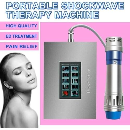 Touch Screen Shockwave Therapy Machine Shock Wave ED Treatment And Relieve Muscle Pain Physiotherapy Massager On Sale