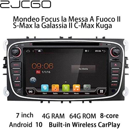 Car Multimedia Player Stereo GPS DVD Radio Navigation Android Screen for Ford Mondeo Focus la Messa A Fuoco II S Max C Max Kuga