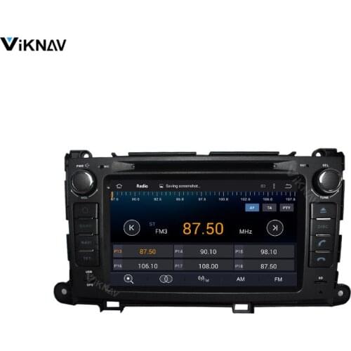 Car stereo 2 din android multimedia player for TOYOTA Sienna XL30 2013+ car stereo autoradio auto audio GPS navigation