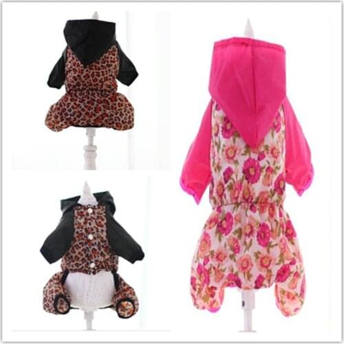 Large Dog Clothes wholesale Dog Raincoat L005
