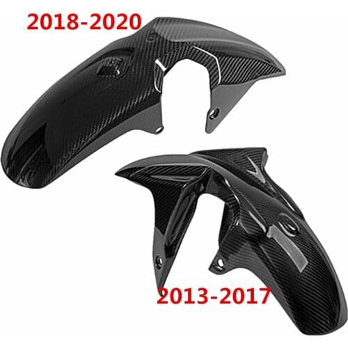 Carbon Fiber Motorcycle Front Fender Mudguard Hugger 100% Twill Weave For YAMAHA MT07 MT-07 FZ07 2013 2014 2015 2016 2017 2018