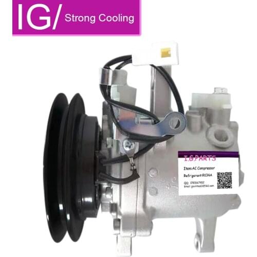 For SVO7E AC Compressor Kubota Compressor Kubota M108S M5040 M7040 M8540 Tractor SV07E 3C581-97590 447260-5781 3C581-50060