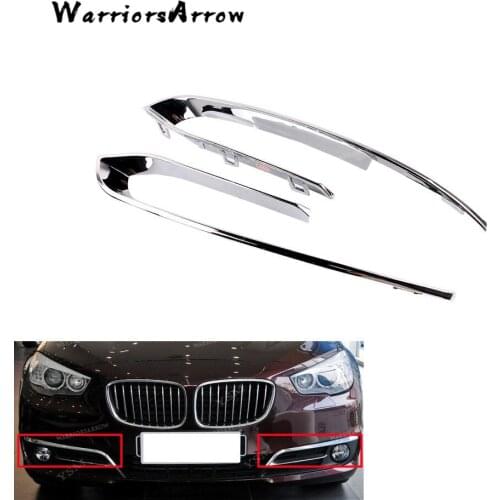 LH+RH Chrome Front Bumper Fog Light Grille Trim For BMW F10 F11 520i 525d 528i 535i 535iX 550i Hybrid 5 51117331769 51117331770