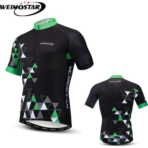 Weimostar 2019 Mens Cycling Jersey Tops Summer Short Sleeve Youth Breathable Quick Dry Bicycle Shirt Maillot Ciclismo Hombre