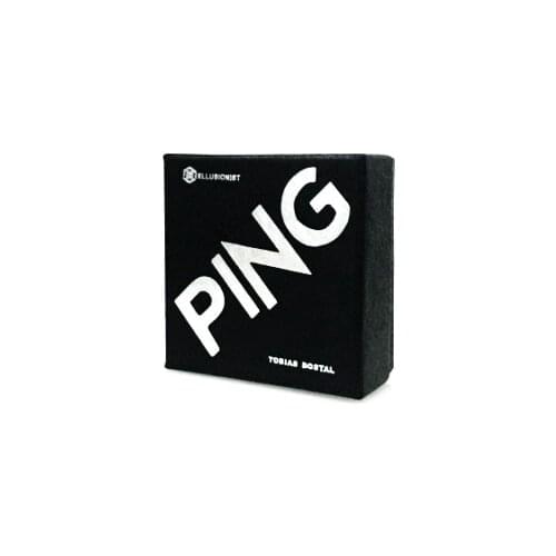 Ping by Tobias Dostal (Gimmick+online instruct) - Coin Magic Tricks,Mentalism,Stage,Close-Up,Street,Accessories,Illusion,Gimmick