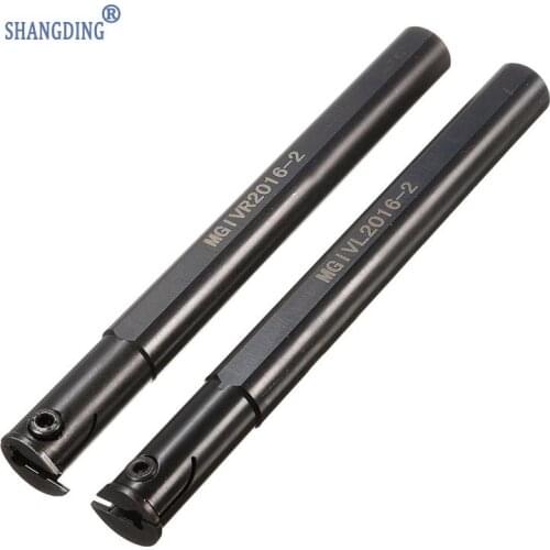 New Arrival 1PC MGIVR2016-2 MGIVL2016-2 Lathe Grooving Cutter Boring Holder Tool+MGMN200 Inserts 2 Type