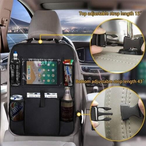 New Arrival Convenient Car Seat Back Organizer Multi-Pocket Storage Bag Box Case Car storage bag Tablet Holder Storage Organizer