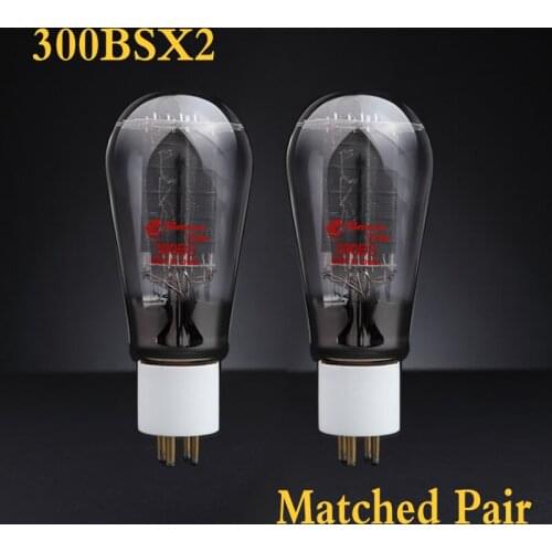 New 2pcs Shuguang 300BS-B(300BS, 300B-98,300BA,300B-98B,300B-Z,300B-T,WE300B) Matched Pair Amplifier HIFI Audio Vacuum Tube