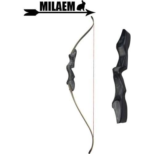 60inch Archery ILF Takedown American Hunting Bow Recurve Bow 30-60lbs Limbs Riser Right Hand Hunting Shooting Accessories