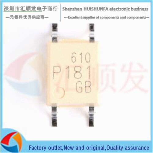 Original genuine patch TLP181 (GB-TPL, F) SOP-4 optoisolator/transistor coupler