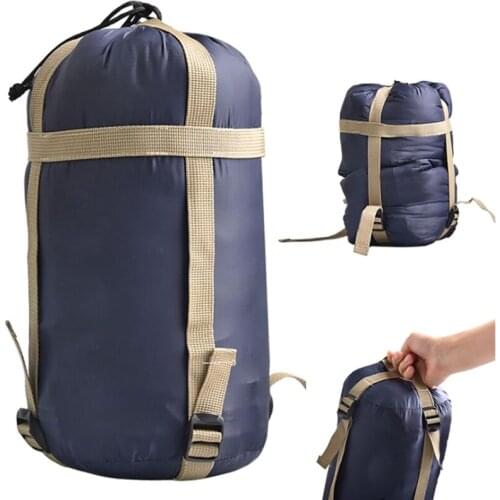Outdoor Sleeping Bag Compression Sack Clothing Sundries Drawstring Storage Pouch Camping Sleeping Bag Sack