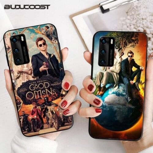 Reall Good Omens retro Poster Phone Case for Huawei P20 P30 P20Pro P20Lite P30Lite P10 P Smart plus P10Lite P40 Pro P40 lite