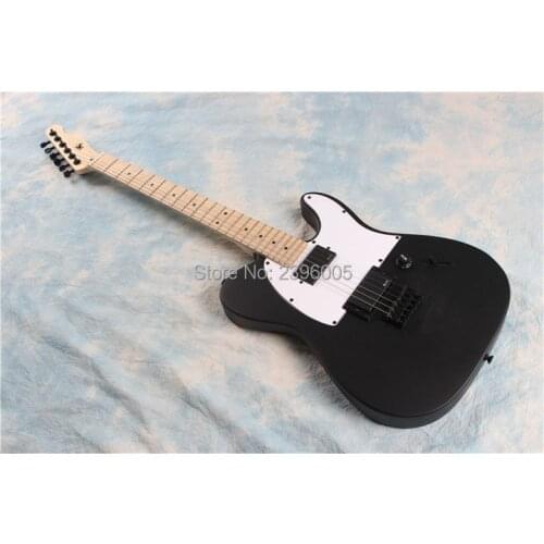 Hot sale tele guitar,black matte finish,Jimmy root guitar,Chinese factory direct,free shipping