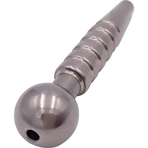 Male Penis Plug Hollow Urethra Catheter Dilator Stainless Steel Urethral Block Plug Sounds Maturbation Massager Sex Toy for Men