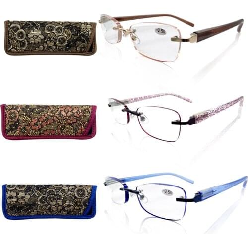 High Quality Reading Glasses Women Men Star Brand Designer Anti Glare Presbyopic Eyeglasses Frame
