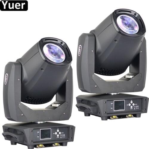 2Pcs/Lot 230W LED Beam Spot 2IN1 Moving Head Light With LEDs Optical System Mechanical Focus Gobo Light Party Light Stage Night