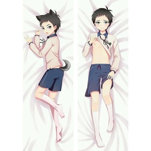 Anime Hunter x Hunter Cosplay Pillow Case Cool Male Dakimakura 2-Sided Bedding Hugging Body Pillowcase Cover Peachskin