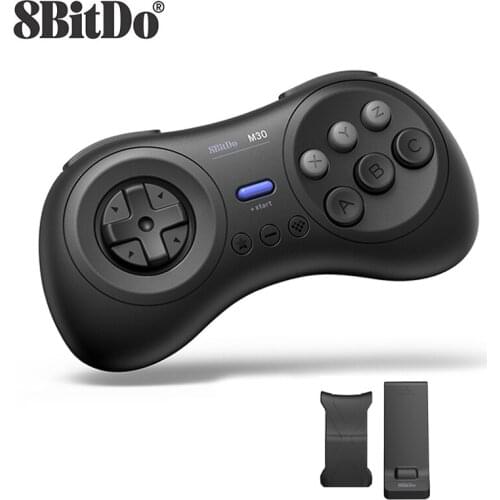 Wireless Bluetooth Gamepad for Nintendo Switch MAC Steam for Sega Genesis Mega Drive Style 8Bitdo M30 Game Controller