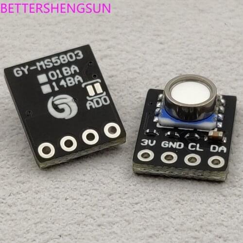 GY- MS5803-01BAv2 MS5803-14BA high-precision air pressure sensor liquid pressure module